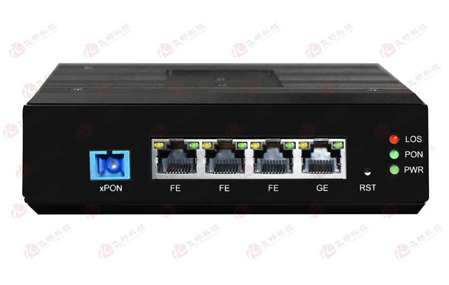 大香蕉视频在线观看科技-工业轨式 1路千兆电+3路百兆电 EPON/GPON