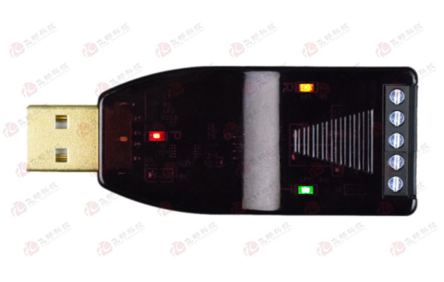 大香蕉视频在线观看科技-工业级 3KV隔离/6KV防雷型 USB转1路RS232/485转换器